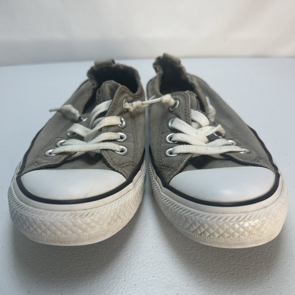 Converse Chuck Taylor All Star Shoreline Slip Gray Canvas Women's Size 9 Low - Picture 2 of 8